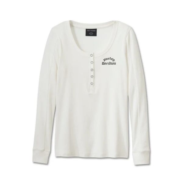 Harley-Davidson Women's Timeless Long Sleeve Henley