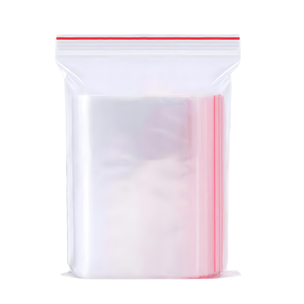 Resealable Plastic Clear Ziplock Bags 7 × 10 cm - 200 Pieces