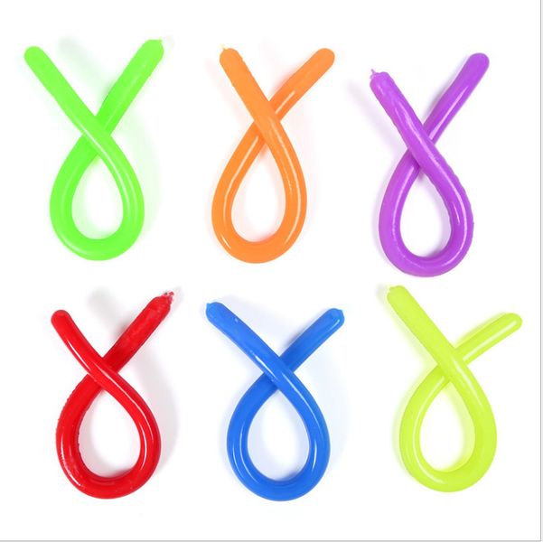 50 Piece Small Stretchy String Noodles Children Sensory Stretch String