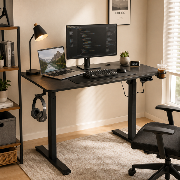 Electric Standing Desk Height Adjustable Office Desk Computer Workstation
