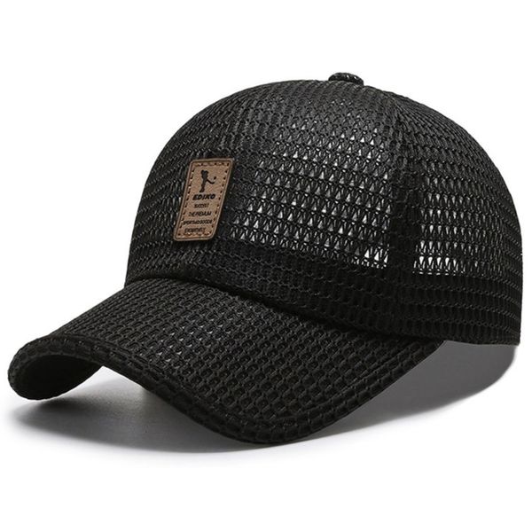 Sport Fashion Lightweight Adjustable Breathable Running Baseball Cap 2 Set