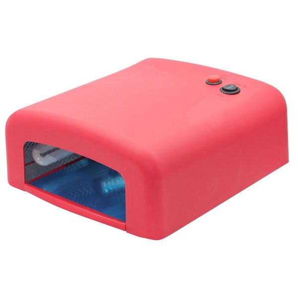 Gel Dryer Rose Red UV Lamp 36W ZH-818
