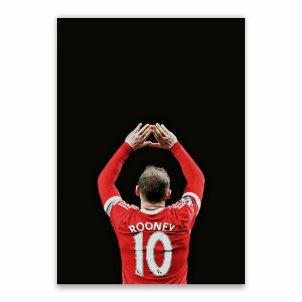 Rooney 10 Celebration Poster - A1 | Shop Today. Get it Tomorrow ...