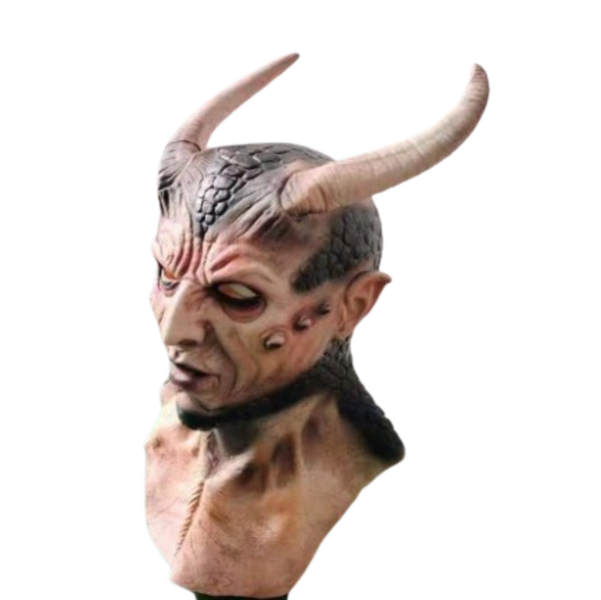 Dark Bull Demon King Latex Mask