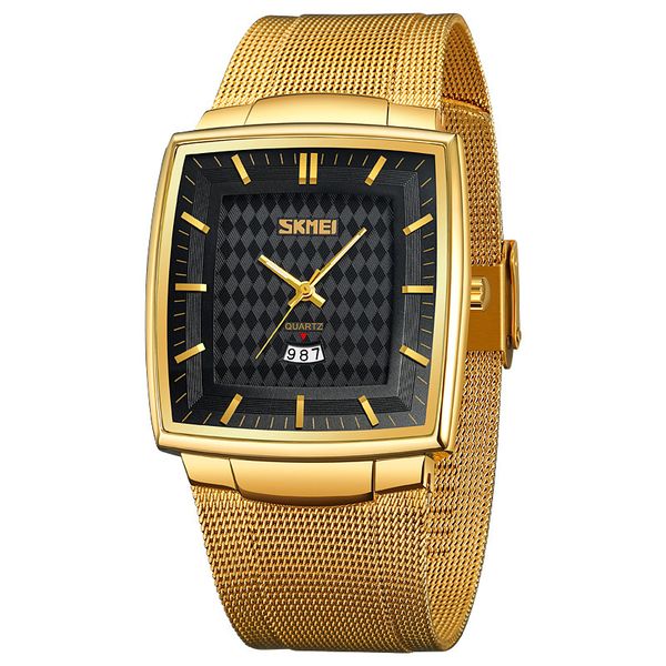 Time Beauty Thin Case Business Square Series Lightweight Watch Men's Calend