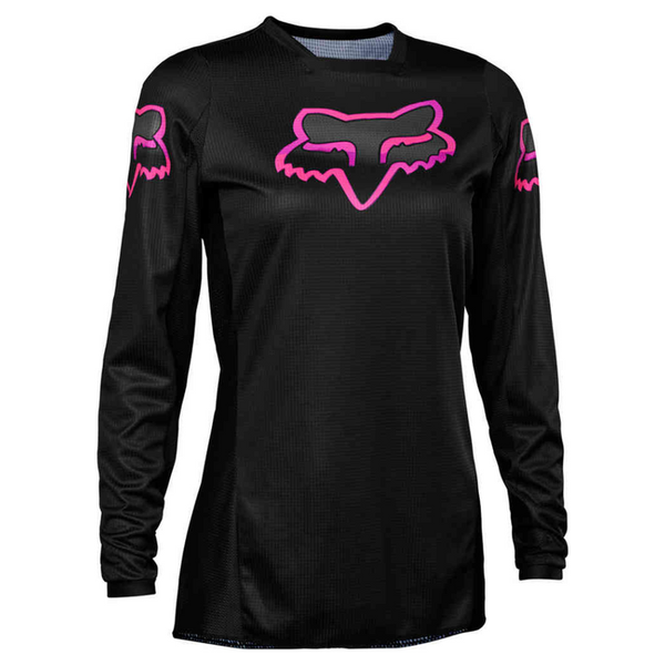 Fox Women's 180 Blackout Black/Pink Jersey