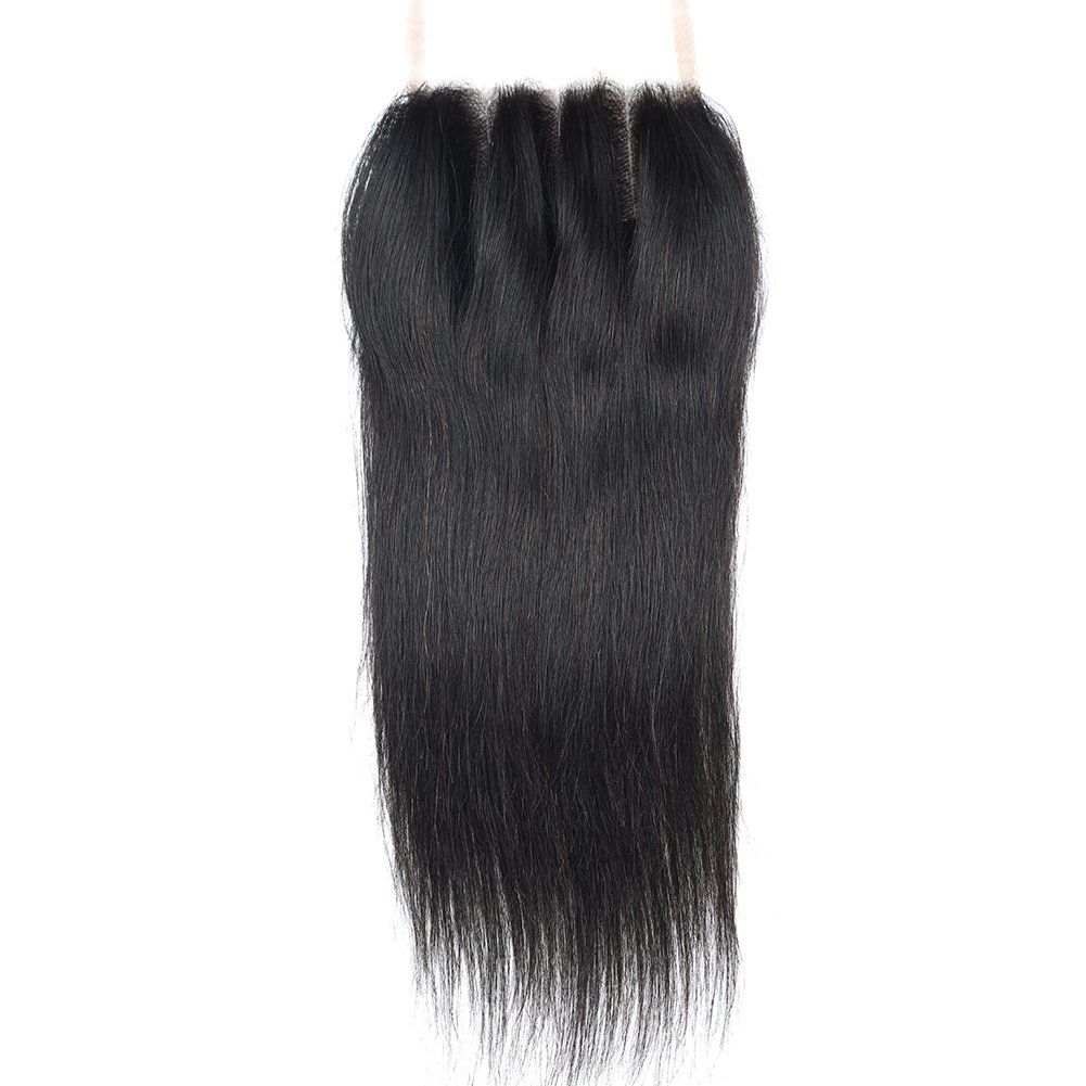 Virgin Human Hair - Straight Three Way Closure 8inch | Shop Today. Get ...