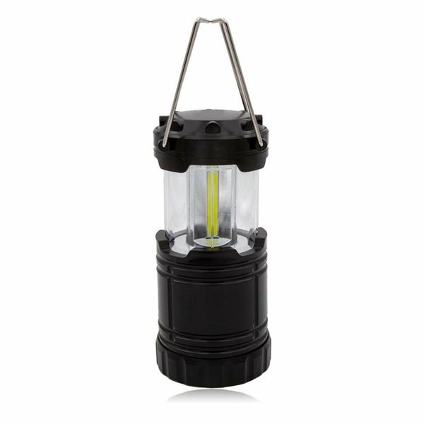 Portable LED Camping Lantern Collapsible with Foldable Hook Battery Powered