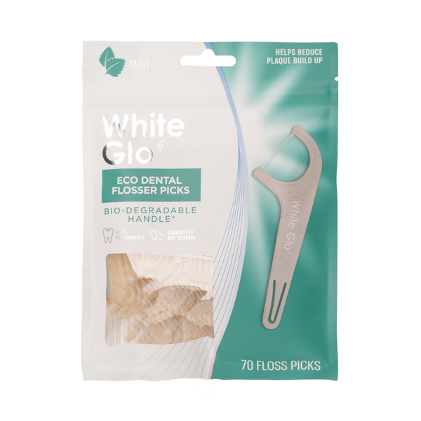 White Glo Toothpicks Eco Friendly 70 Pieces