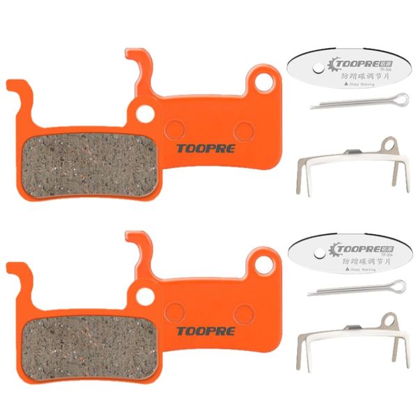 Toopre Twin Pack Orange Ceramic Bicycle Disc Brake Pads TP-01D