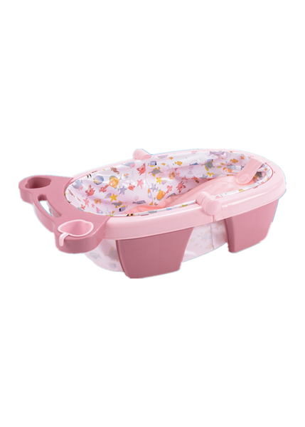 Fold Away Baby Bath-pink