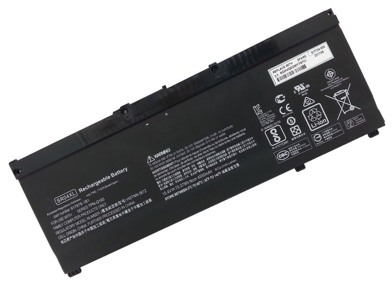 SR04XL HP Pavilion Power 15-CB, Omen 15-CE Compatible Battery