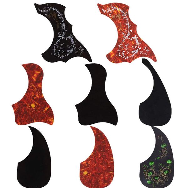 8 Pack Acoustic Guitar Pickguard Self Adhesive Guitar Pickguard