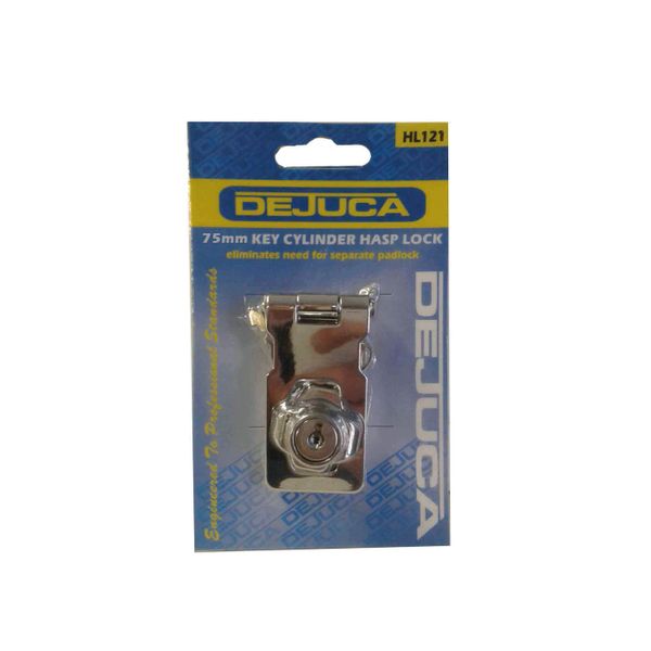 Dejuca - Hasp Lock - Fridge - Carded - 75mm - 2 Pack