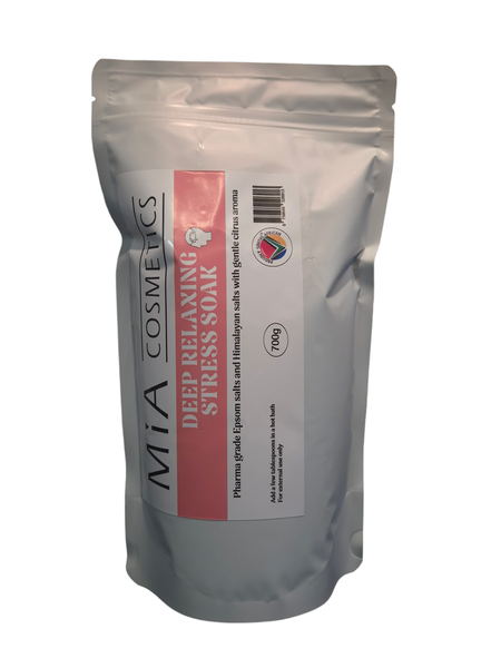 Mia Cosmetics aromatherapy Stress Salts Bath Soak 700g