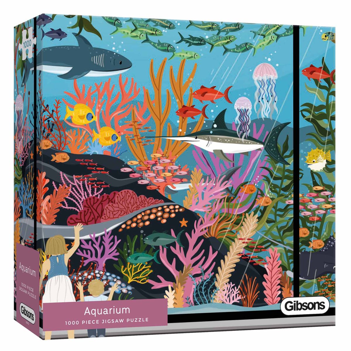 Gibsons Games 1000 Piece Underwater World Jigsaw Puzzle main image 1