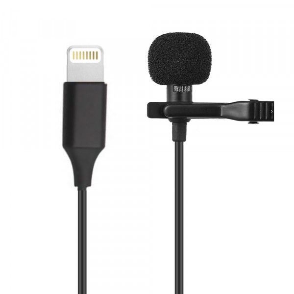 Lavalier Microphone - GL-120 - Lightning Connection - Clear Sound Quality