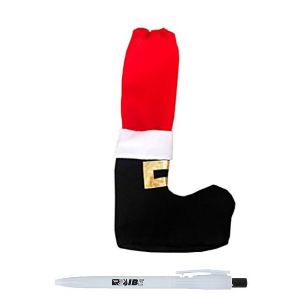 Festive Holiday Christmas Table Foot Set Decorations With ReVibe Pen