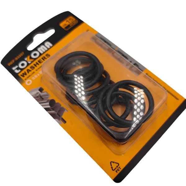 Tokoma Rubber Washers - 15 PCS