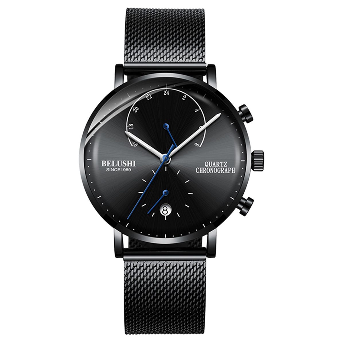 Belushi Nordic Luxury Quartz Mens Watch - Black | Buy Online in South ...