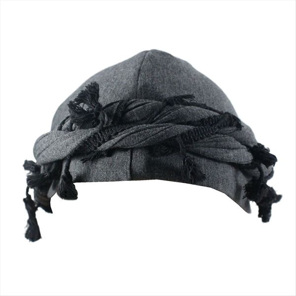 Turban for Men Silk Satin Lined Cap Head Wraps Elastic Pre-Tie B