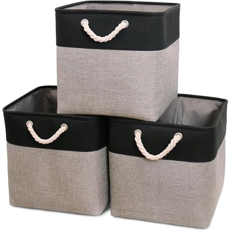 Cynebaby Storage Baskets for Organizing Shelf Nursery Home Closet Image