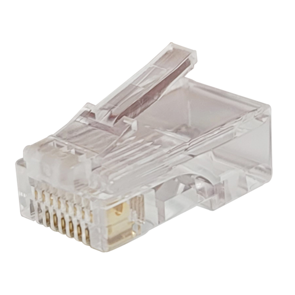 MOD PLUG 8-8USA CAT6 - RJ45 Modular Plug for CAT6E Ethernet Cables