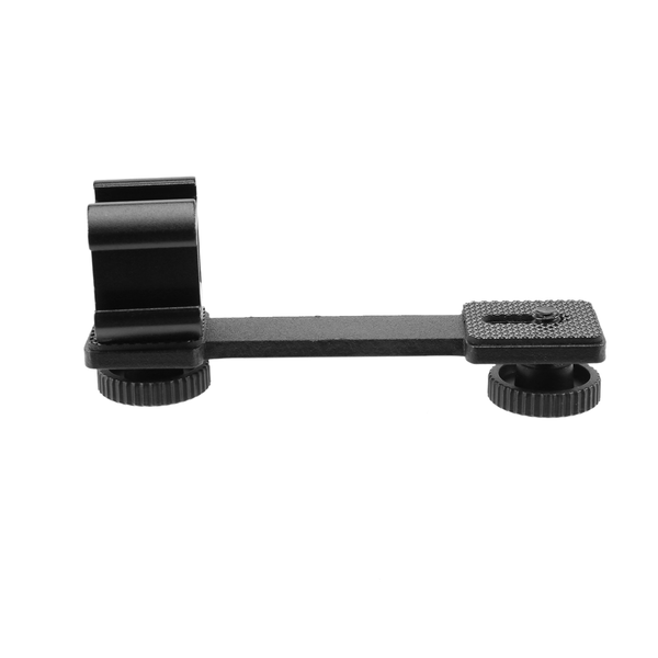 Triple Cold Shoe Mount Universal Extension Bracket Holder Adapter