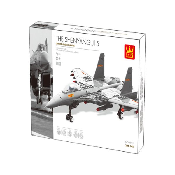 J15 Fly Shark Carrier Fight 281pc