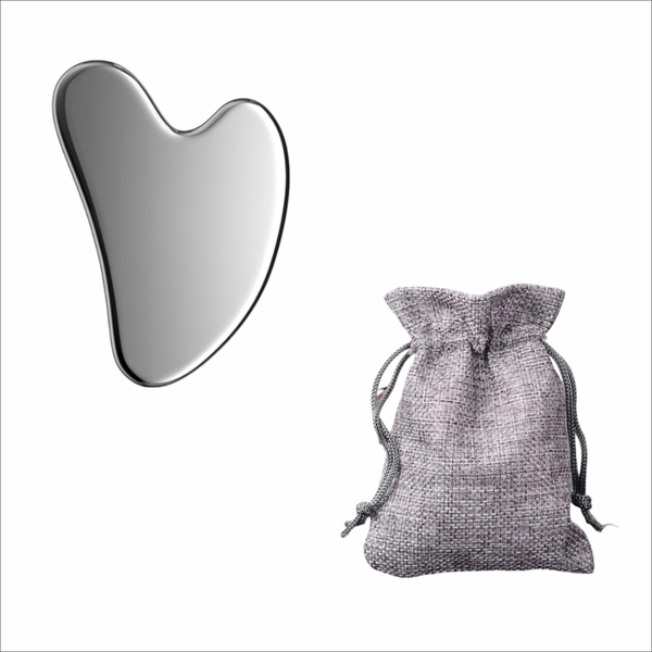 More &amp; More Matte-Finish Stainless Steel Gua Sha