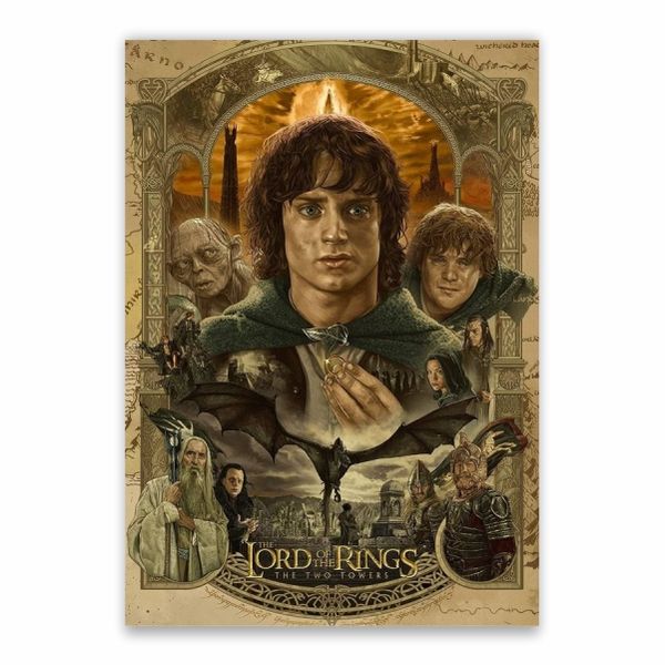 The Two Towers Lord of The Rings Poster - A1
