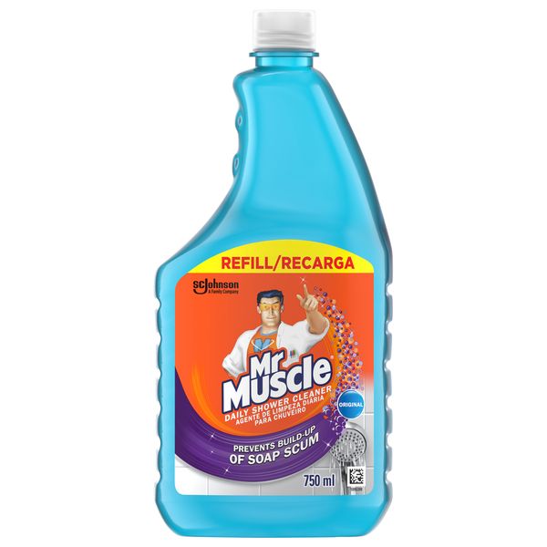 Mr. Muscle Shower Shine Original Bottle - Refill 750ml