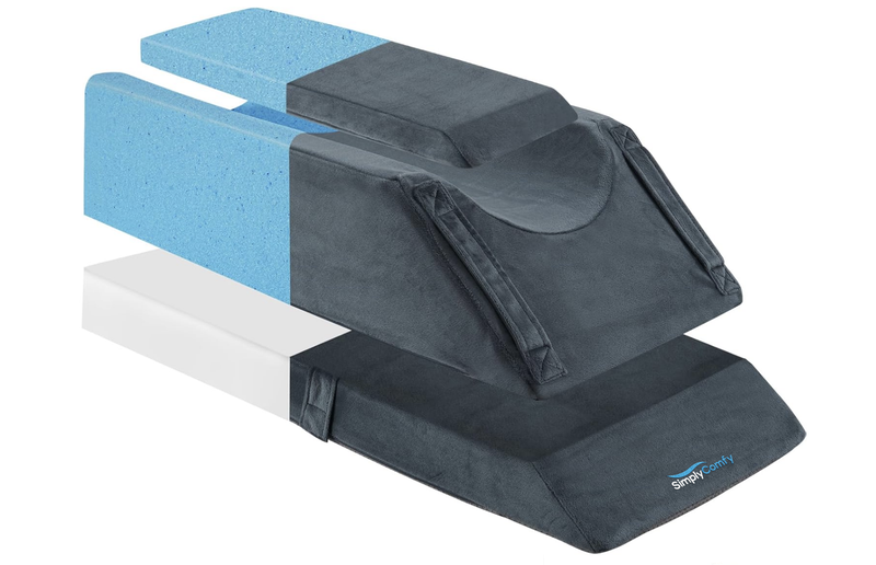 Simply Comfy Single Leg Support Wedge For Swelling &amp; Post Surgery Recovery