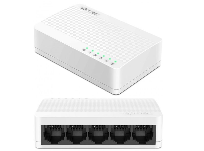 S105 families-offices 5-Port Desktop Mini Switch Tenda