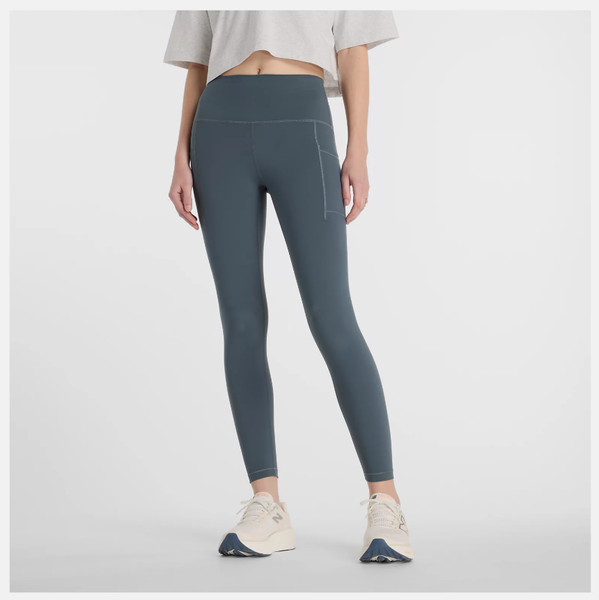 New Balance Women's NB Athletics Sleek 25-inch Legging - Blue