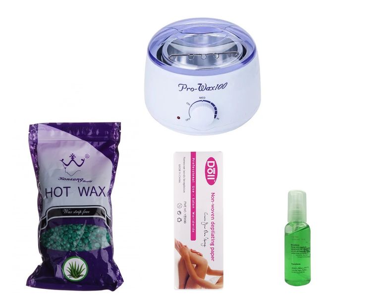 Professional Waxing Kit - 4 Piece Set