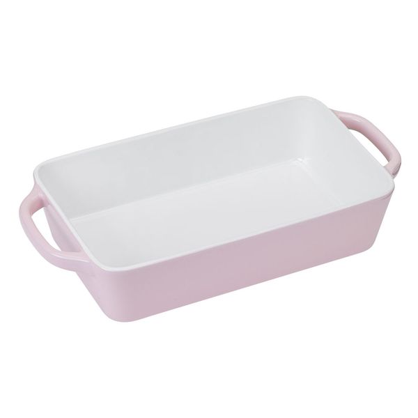 Resto Fornax Ceramic Non-Stick Rectangular Baking Dish - Pink