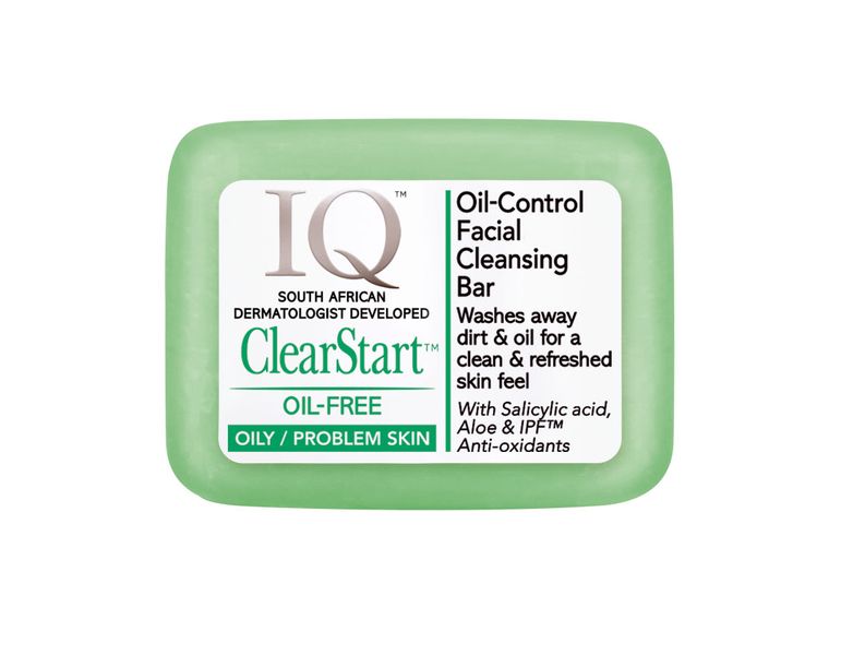 IQ ClearStart Oil Control Facial Cleansing Bar - 85g