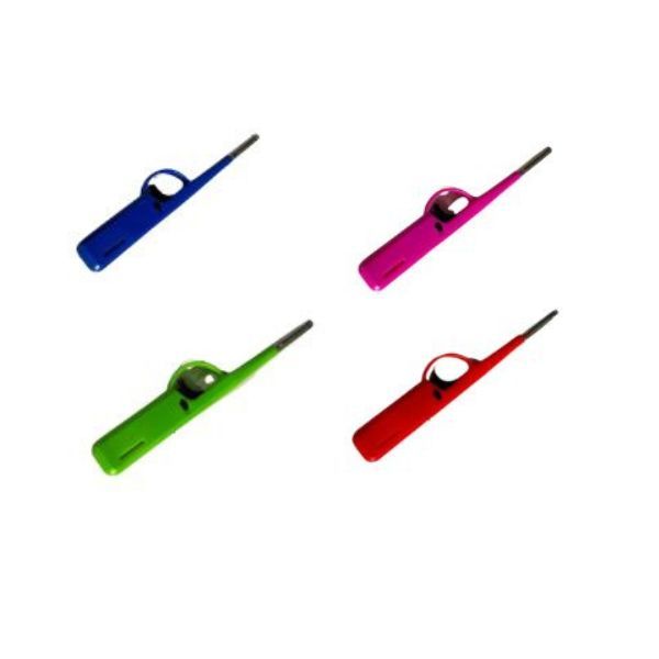 Colorful Rectangular BBQ Lighters - 4 Pack