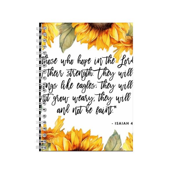 Isiah 40-31 A5 Notebook Gift Idea Notepad 223
