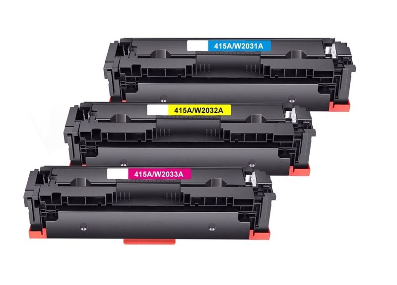 HP 415A / W2031A/ W2032A / W2033A Colour Multipack - Compatible