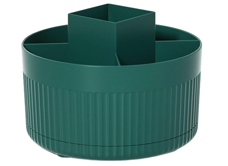 Rotating Cosmetic Brush Organizer - Makeup Brush Storage Holder, Simple