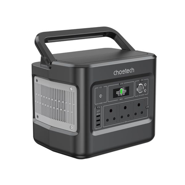 Choetech 1000W Portable Power Station (1024Wh) - Black