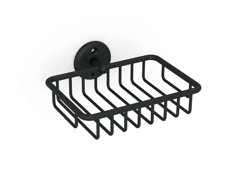 Steelcraft - Classic Soap Basket - Matt Black