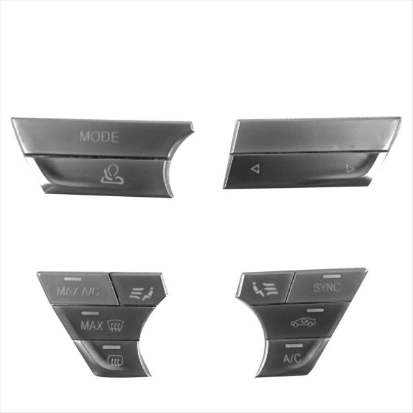 Car Air Conditioning Control Push Button Cover Compatible with Bmw
