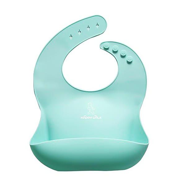 Premium Silicone Waterproof BPA Free Baby Bucket Bib – Blue