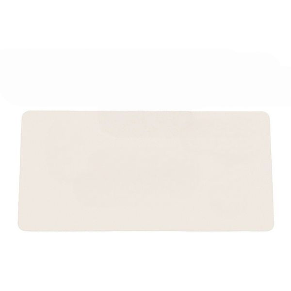 Large White Mouse Pad 800x400mm, Waterproof Non-Slip Desk Mat