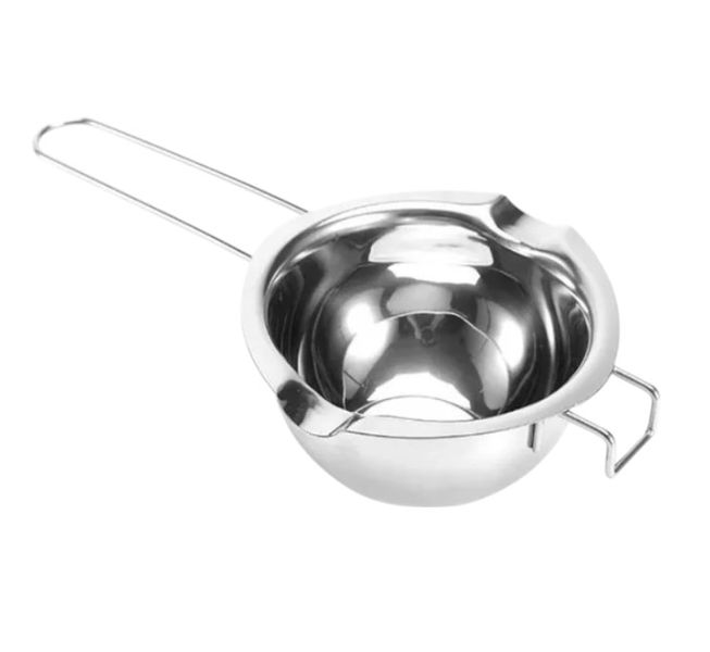 1 Piece - Stainless Steel Double Boiler Melting Pot - Silver
