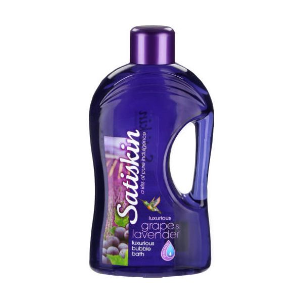 Satiskin Grape &amp; Lavender Bubble Bath - 2L