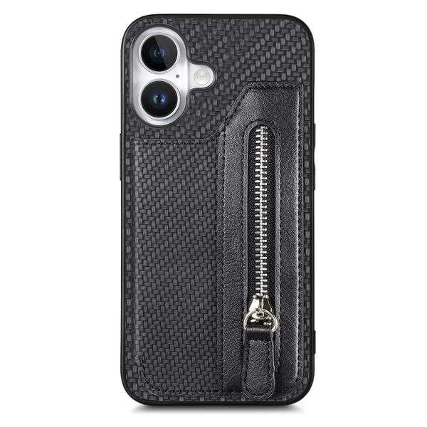 Card Holder Flip Card Mobile Phone Leather Case Compatible With Iphone16
